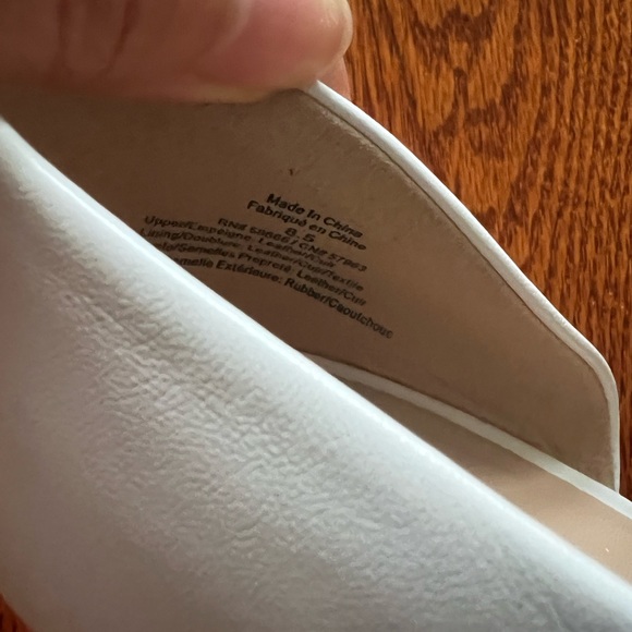 Something Navy Dina Pumps - White Leather - Picture 13 of 16